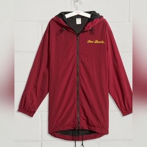 Victoria's Secret PINK Arizona Sun Devils  ANORAK  Windbreaker JACKET  XS/S